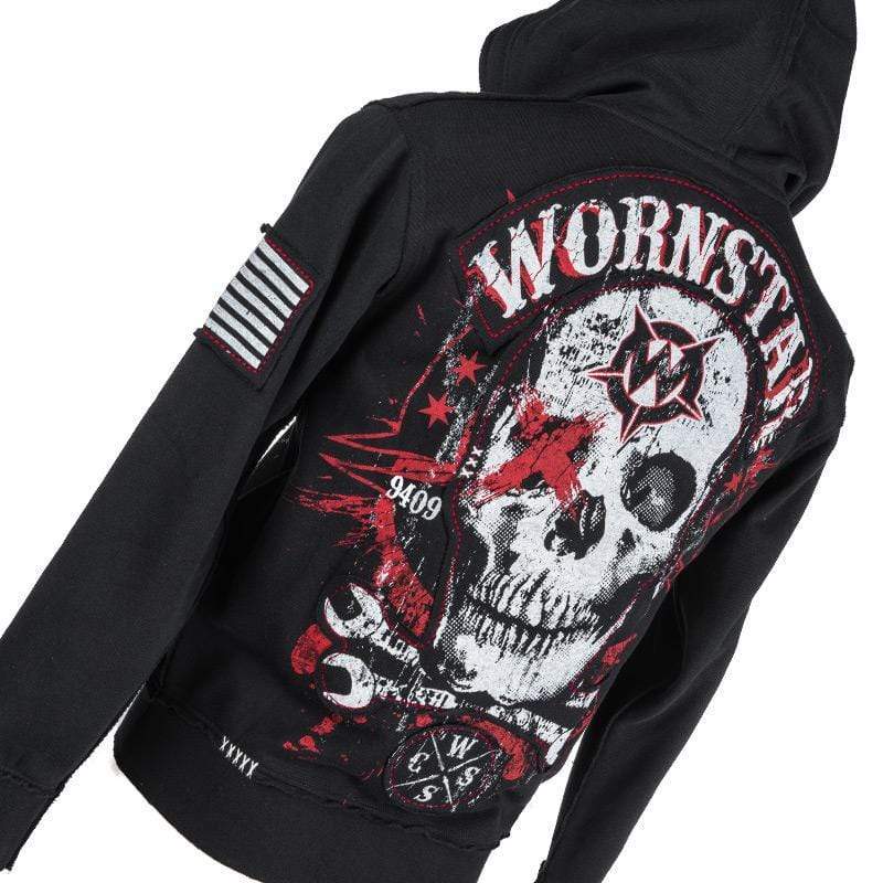 Artist Asylum Collection Hoodie Death Mechanic Zip Hoodie