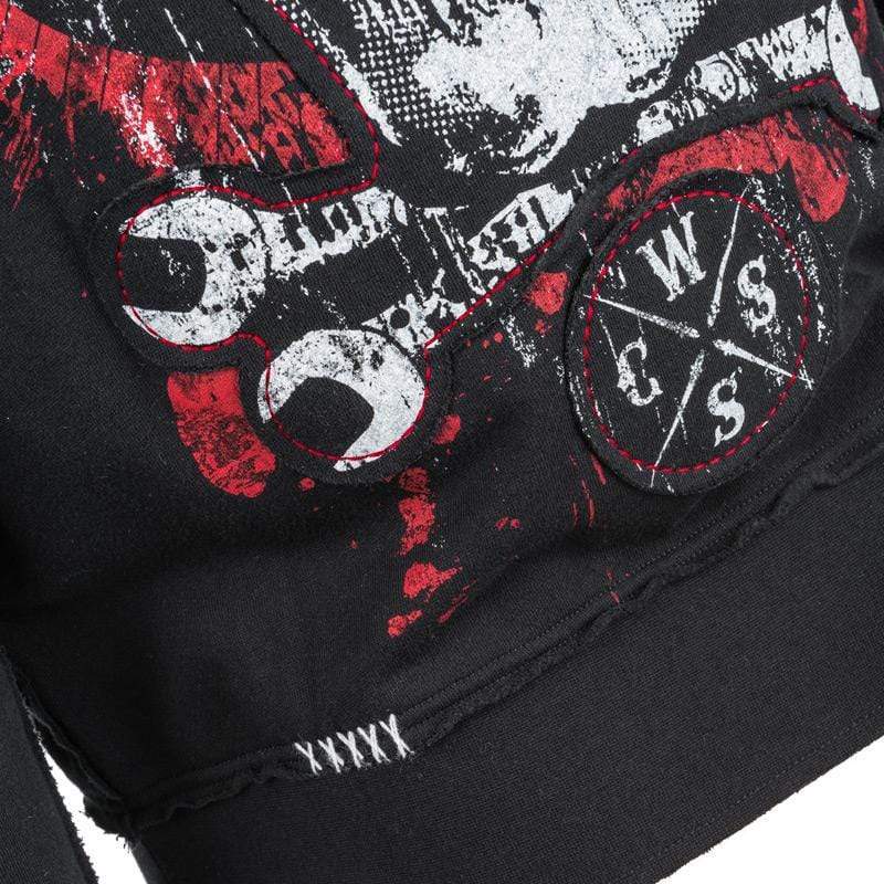 Artist Asylum Collection Hoodie Death Mechanic Zip Hoodie