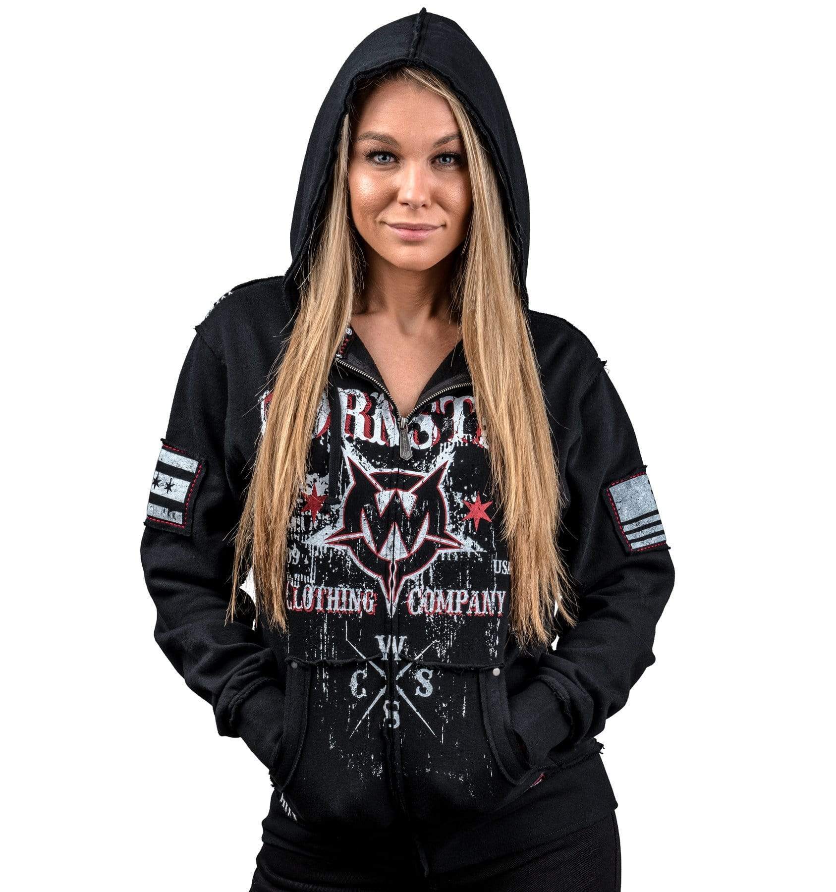 Artist Asylum Collection Hoodie Death Mechanic Zip Hoodie
