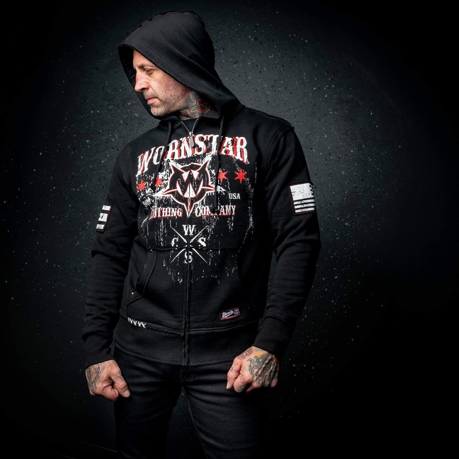 Artist Asylum Collection Hoodie Death Mechanic Zip Hoodie