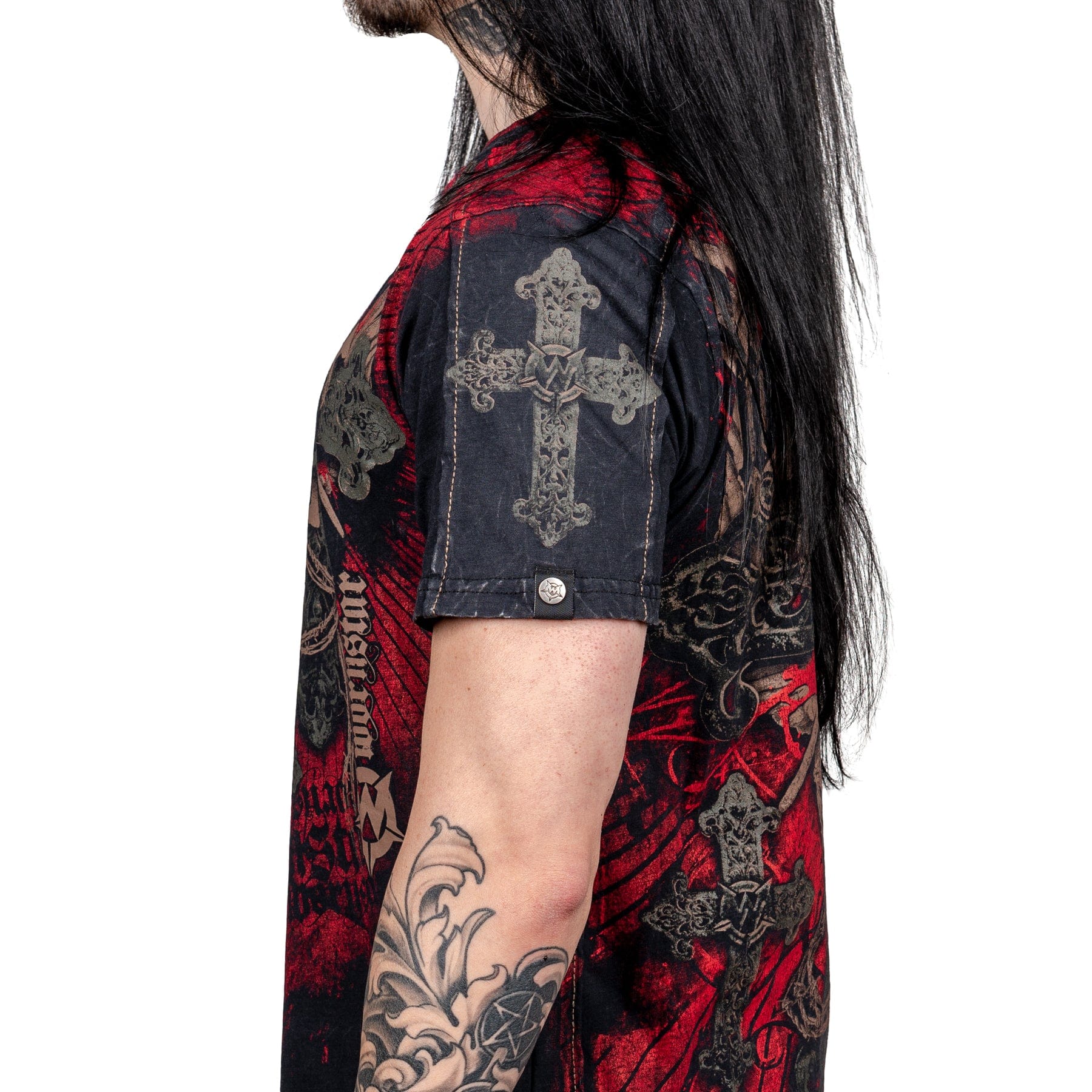 Wornstar Clothing Mens Tee Resurrection Skull T-shirt
