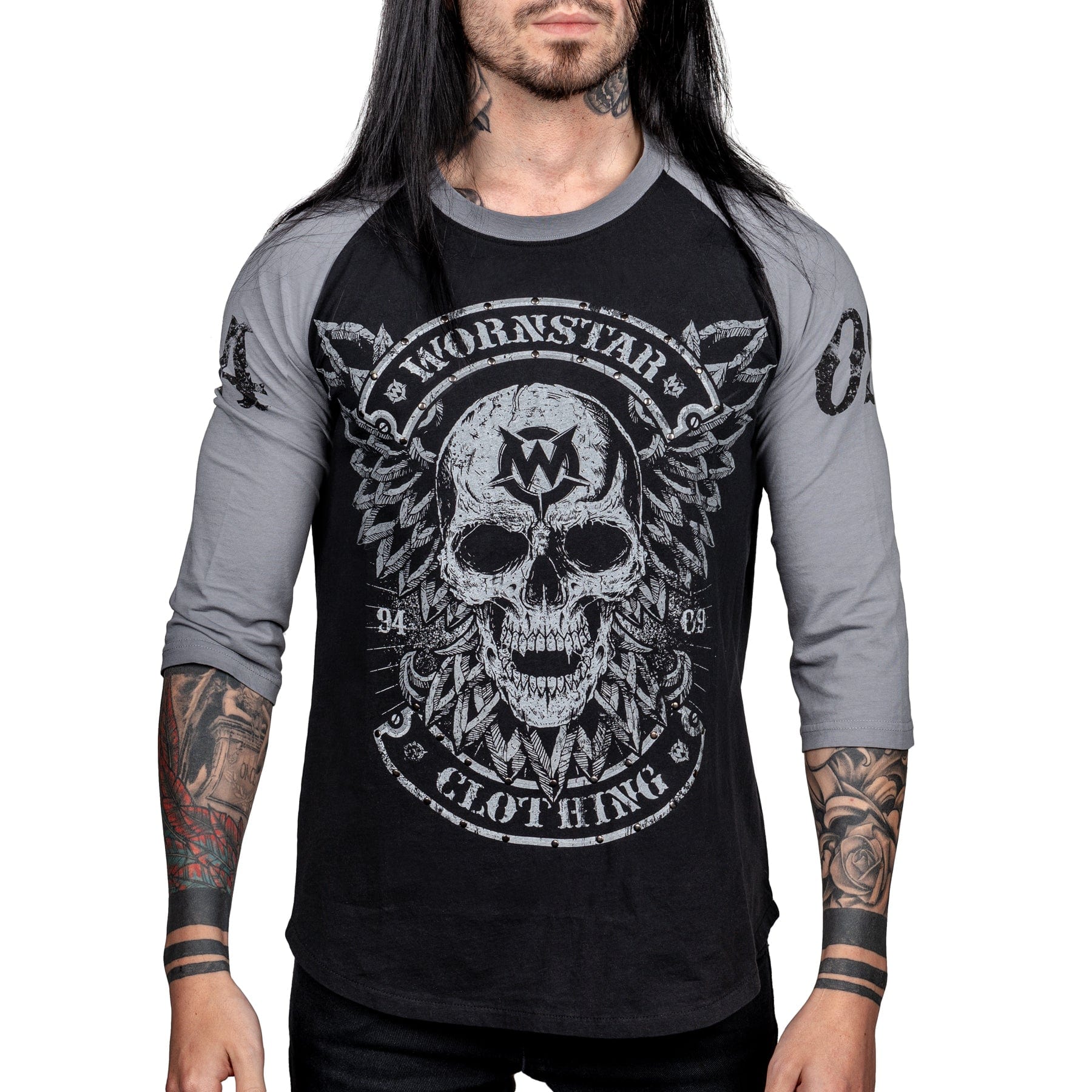 Artist Asylum Collection T-Shirt Vengeance Raglan Tee