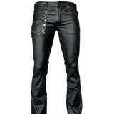 Wornstar Custom Wallet Chain - Handmade Leather Top with Metal Chain