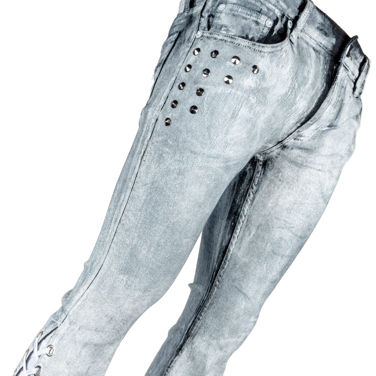 Wornstar Custom Pants - White Frost