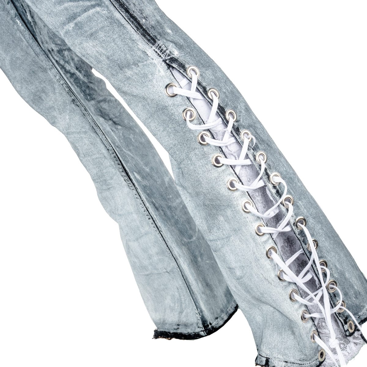 Wornstar Custom Pants - White Frost