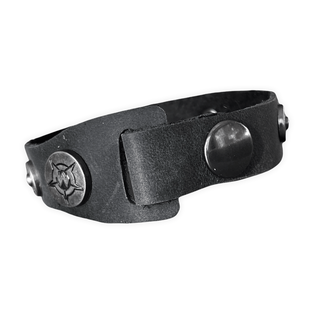 Wornstar Custom Leather Bracelet - Metronome