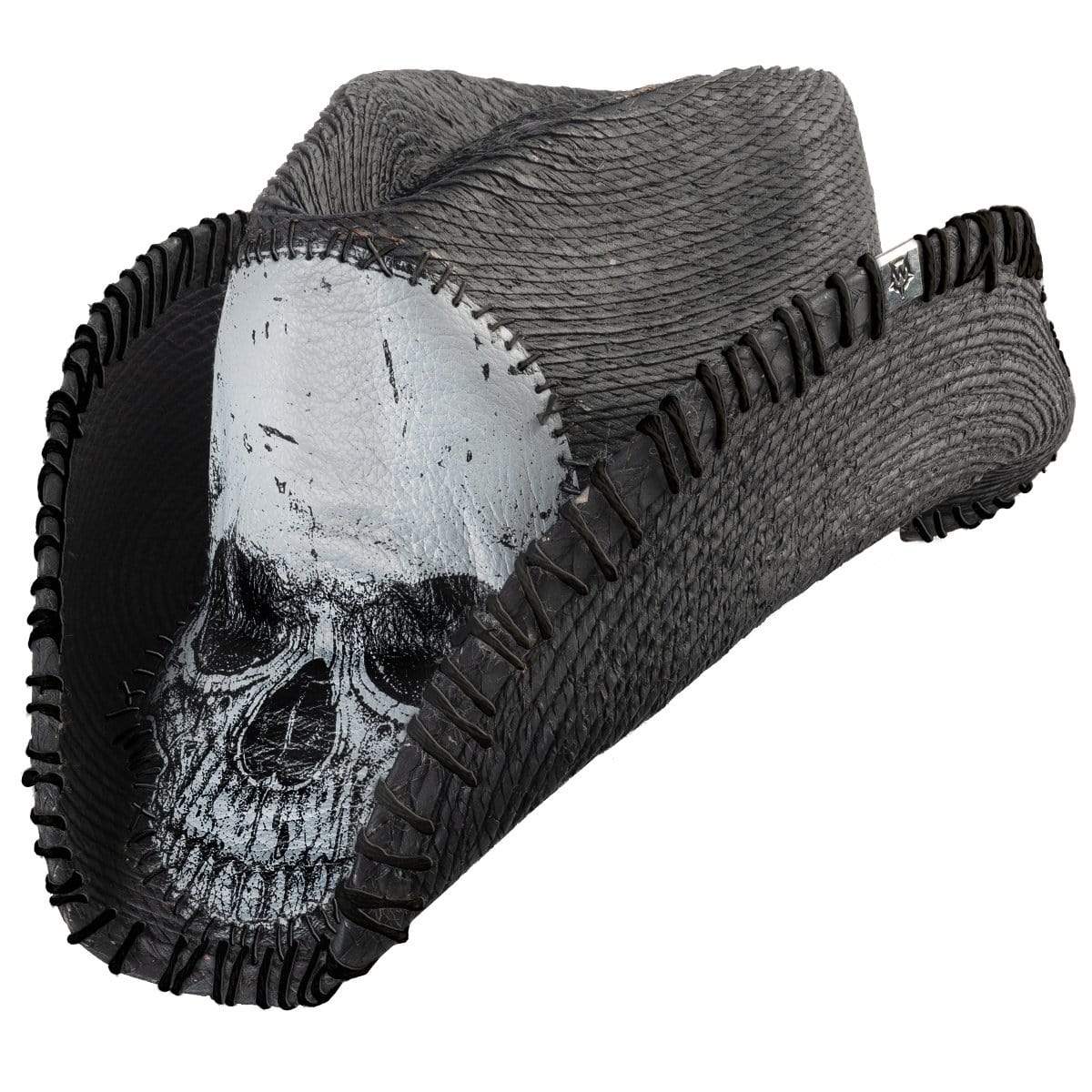 Wornstar Custom Rocker Cowboy Hat - Phantom Black Stitched