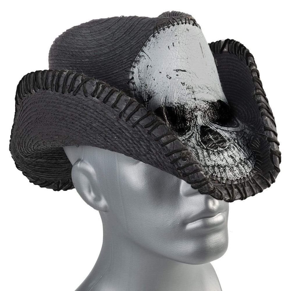 Wornstar Custom Rocker Cowboy Hat - Phantom Black Stitched