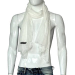 Custom Chop Shop Accessory Wornstar Custom Scarf - White