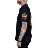 Drifter Collection Button Down Let It Roar Work Shirt