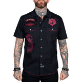 Drifter Collection Button Down Let It Roar Work Shirt