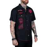 Drifter Collection Button Down Let It Roar Work Shirt