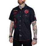 Drifter Collection Button Down Let It Roar Work Shirt