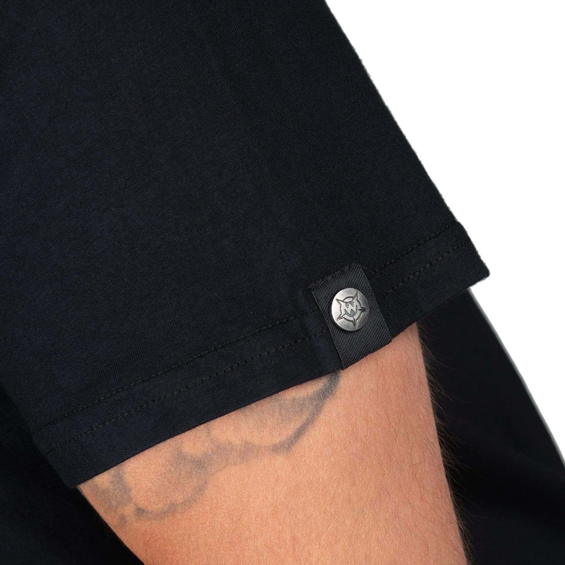 Wornstar Clothing Mens T-Shirt Essentials Mens Tee - Black