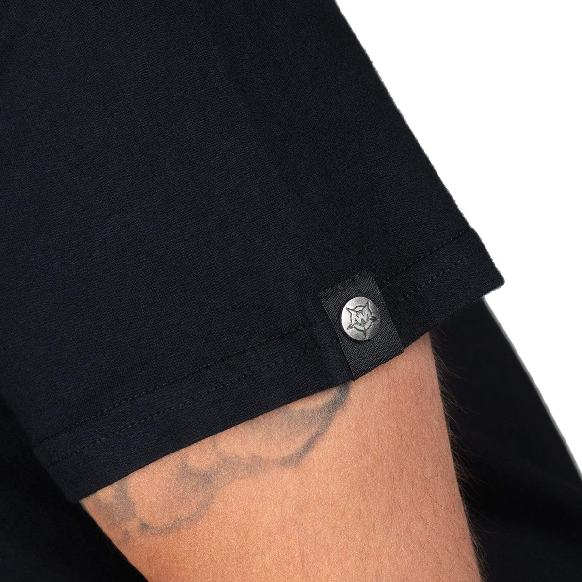 Wornstar Clothing Mens T-Shirt Essentials Mens Tee - Black