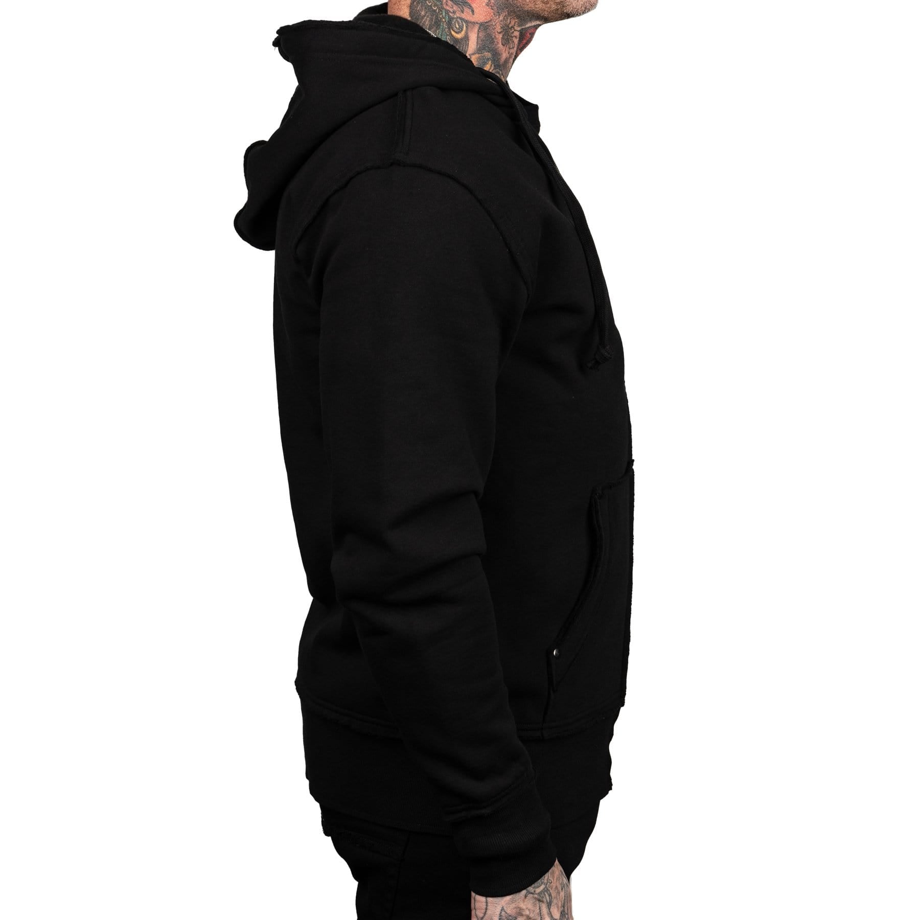 Essentials Collection Hoodie Essentials Zip Hoodie - Black