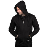 Essentials Collection Hoodie Essentials Zip Hoodie - Black