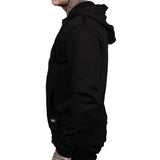 Essentials Collection Hoodie Essentials Zip Hoodie - Black