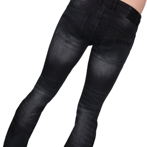 Essentials Collection Pants Hellraiser Side Button Jeans - Vintage Black