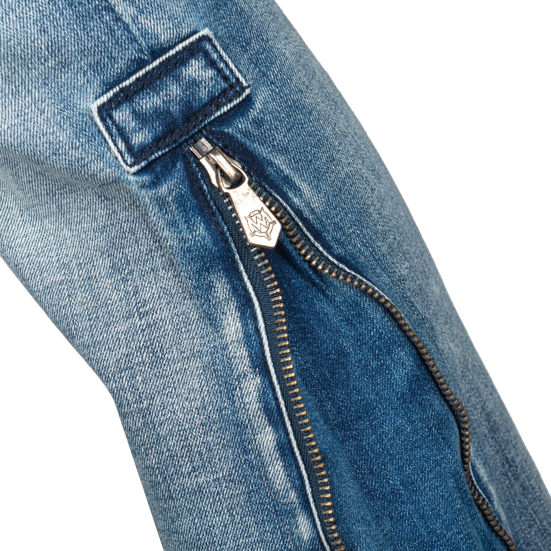Essentials Collection Pants Hellraiser Side Zipper Jeans - Classic Blue