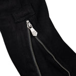 Wornstar Clothing Pants Hellraiser Side Zipper Unisex Jeans - Black