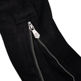 Wornstar Clothing Pants Hellraiser Side Zipper Unisex Jeans - Black