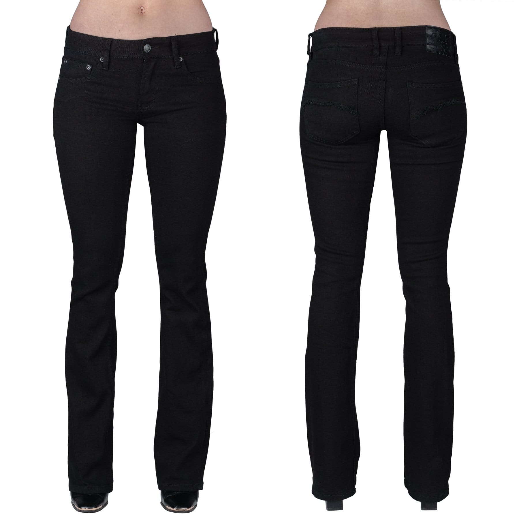 Wardrobe Black Bootcut Trousers, Women's Black Bootcut Pants