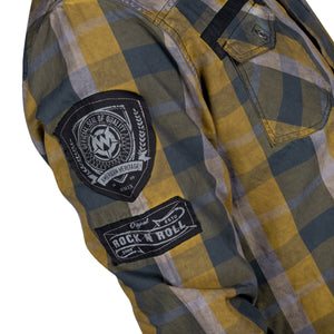 Rocknrolla Collection Button Down Amarillo Shirt
