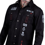 Rocknrolla Collection Button Down Battalion Shirt