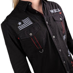 Rocknrolla Collection Button Down Battalion Shirt