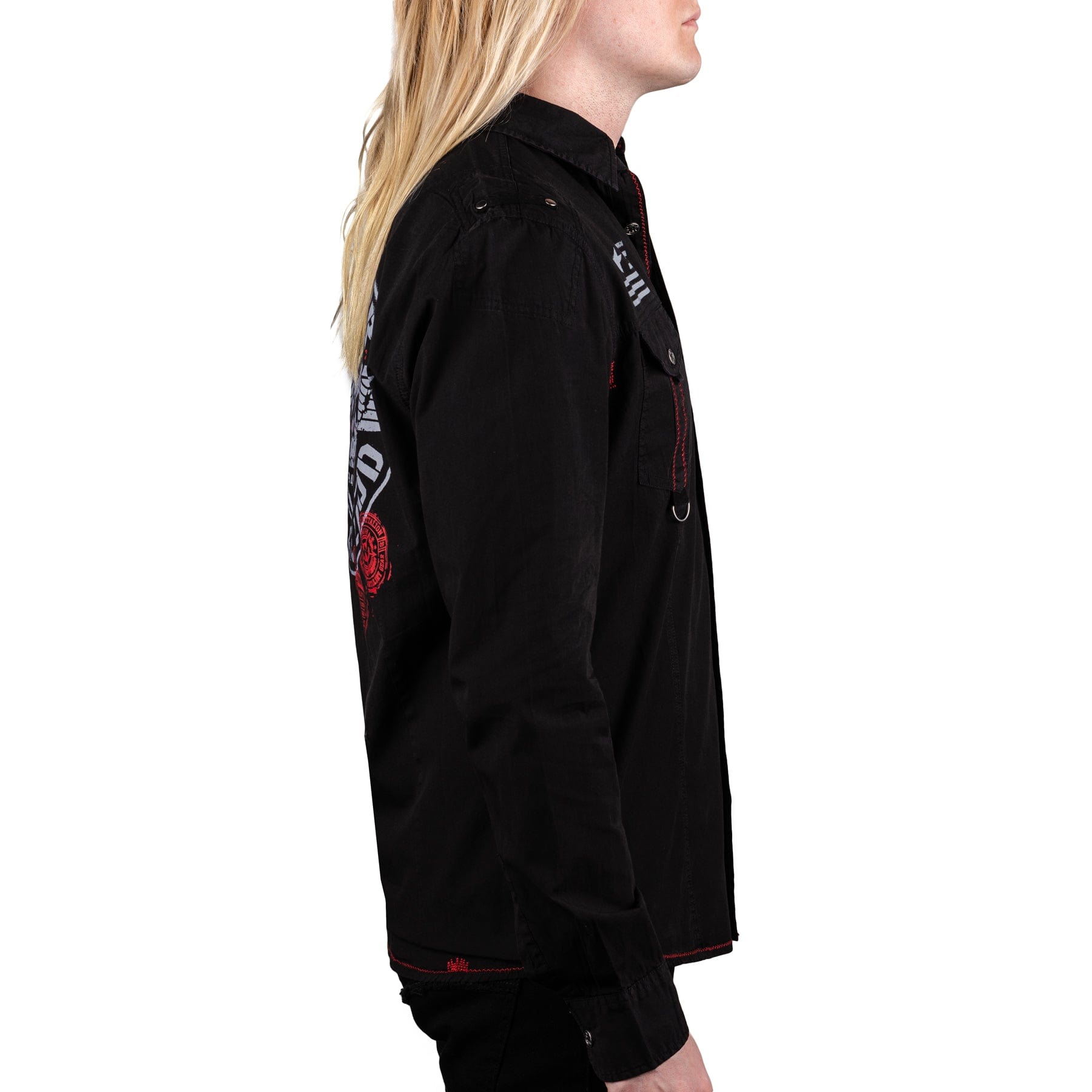 Rocknrolla Collection Button Down Battalion Shirt