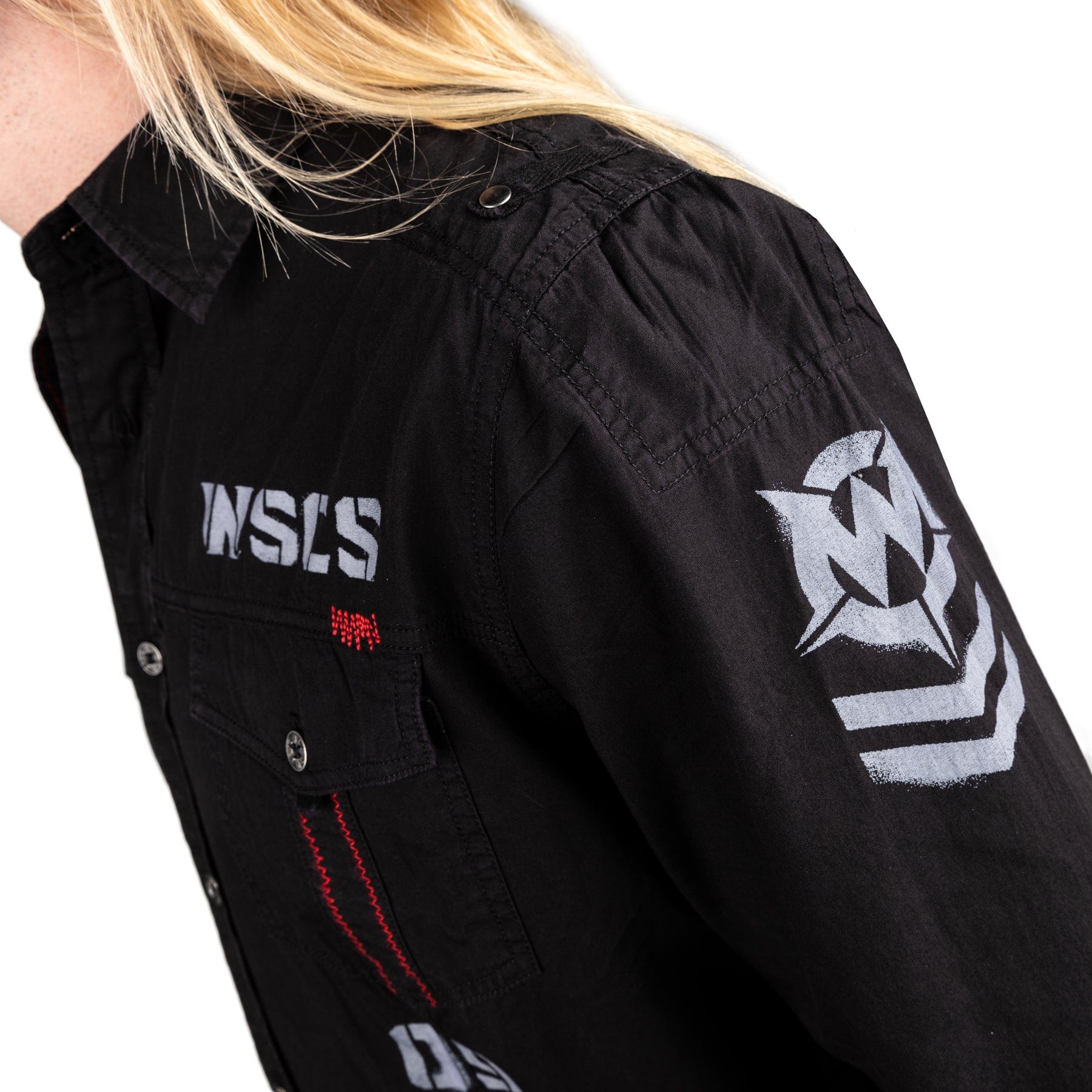 Rocknrolla Collection Button Down Battalion Shirt