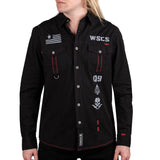 Rocknrolla Collection Button Down Battalion Shirt
