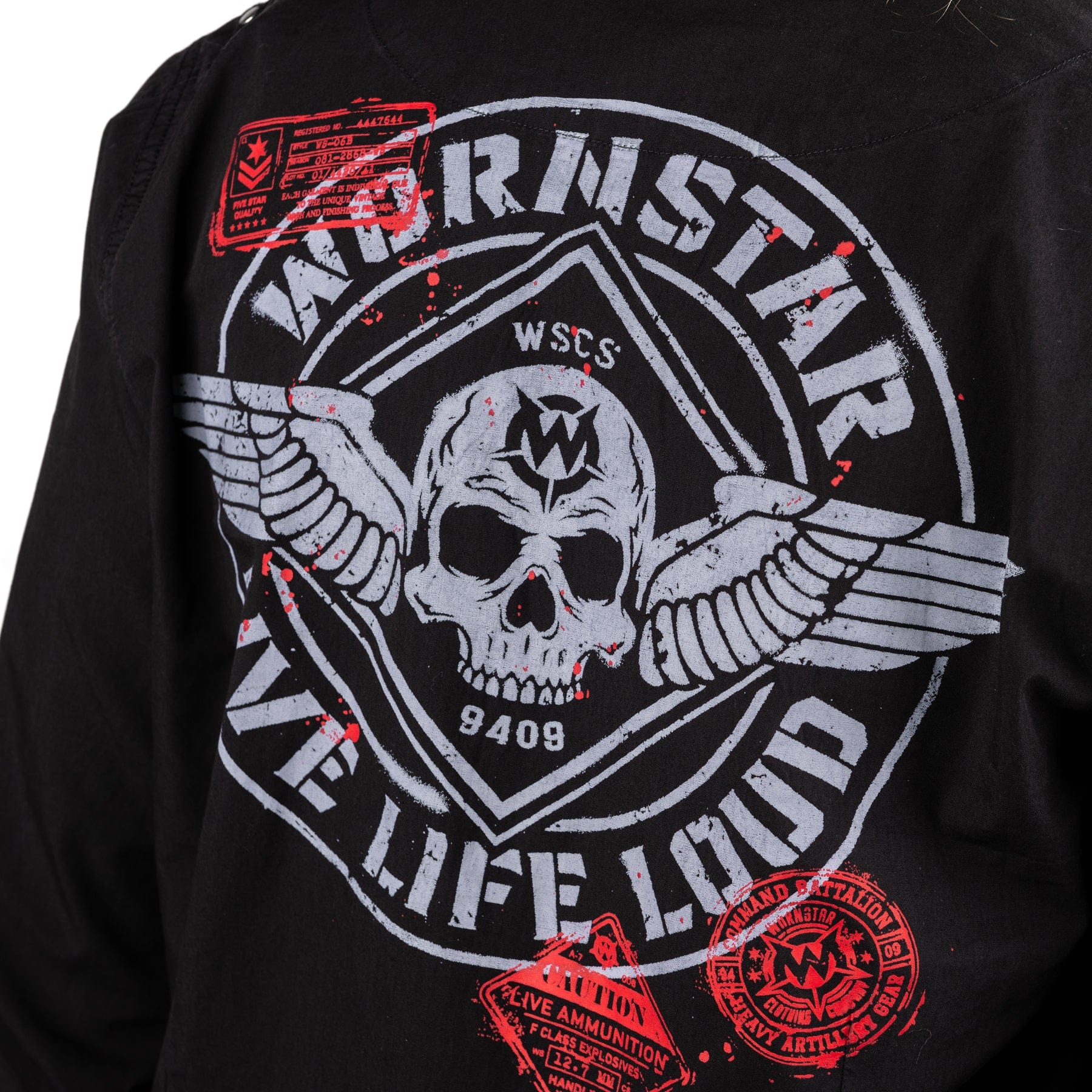 Rocknrolla Collection Button Down Battalion Shirt