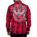Wornstar Clothing Mens Long Sleeve Shirt. Dusk Button Down Shirt.
