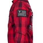 Wornstar Clothing Mens Long Sleeve Shirt. Dusk Button Down Shirt.