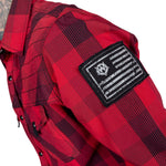 Wornstar Clothing Mens Long Sleeve Shirt. Dusk Button Down Shirt.