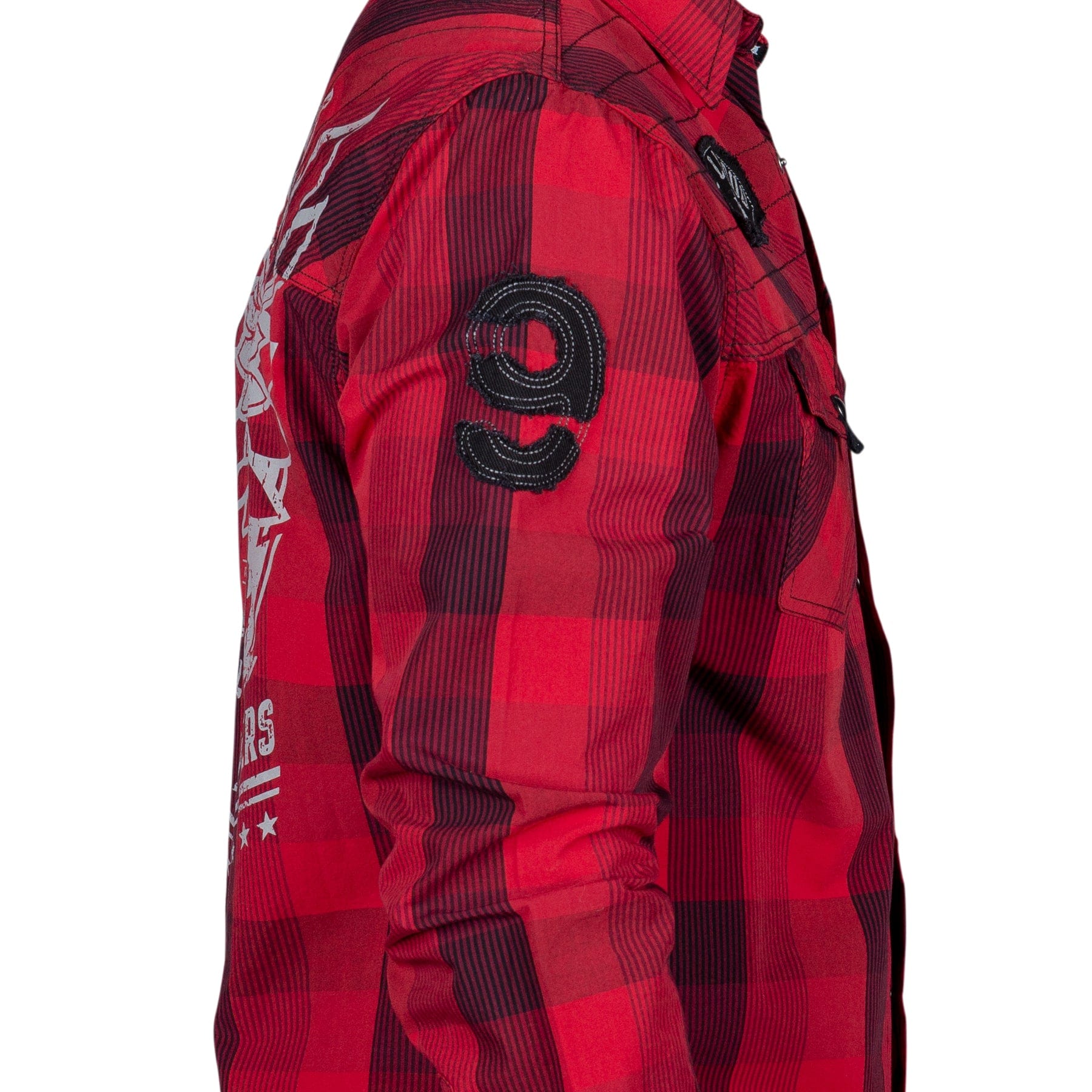 Wornstar Clothing Mens Long Sleeve Shirt. Dusk Button Down Shirt.