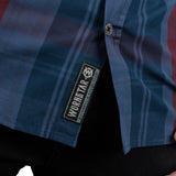 Wornstar Clothing Mens Button Down Heritage Plaid Shirt