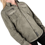 Rocknrolla Collection Button Down Seek And Destroy Shirt - Olive