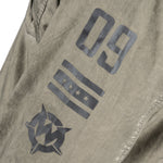 Rocknrolla Collection Button Down Seek And Destroy Shirt - Olive