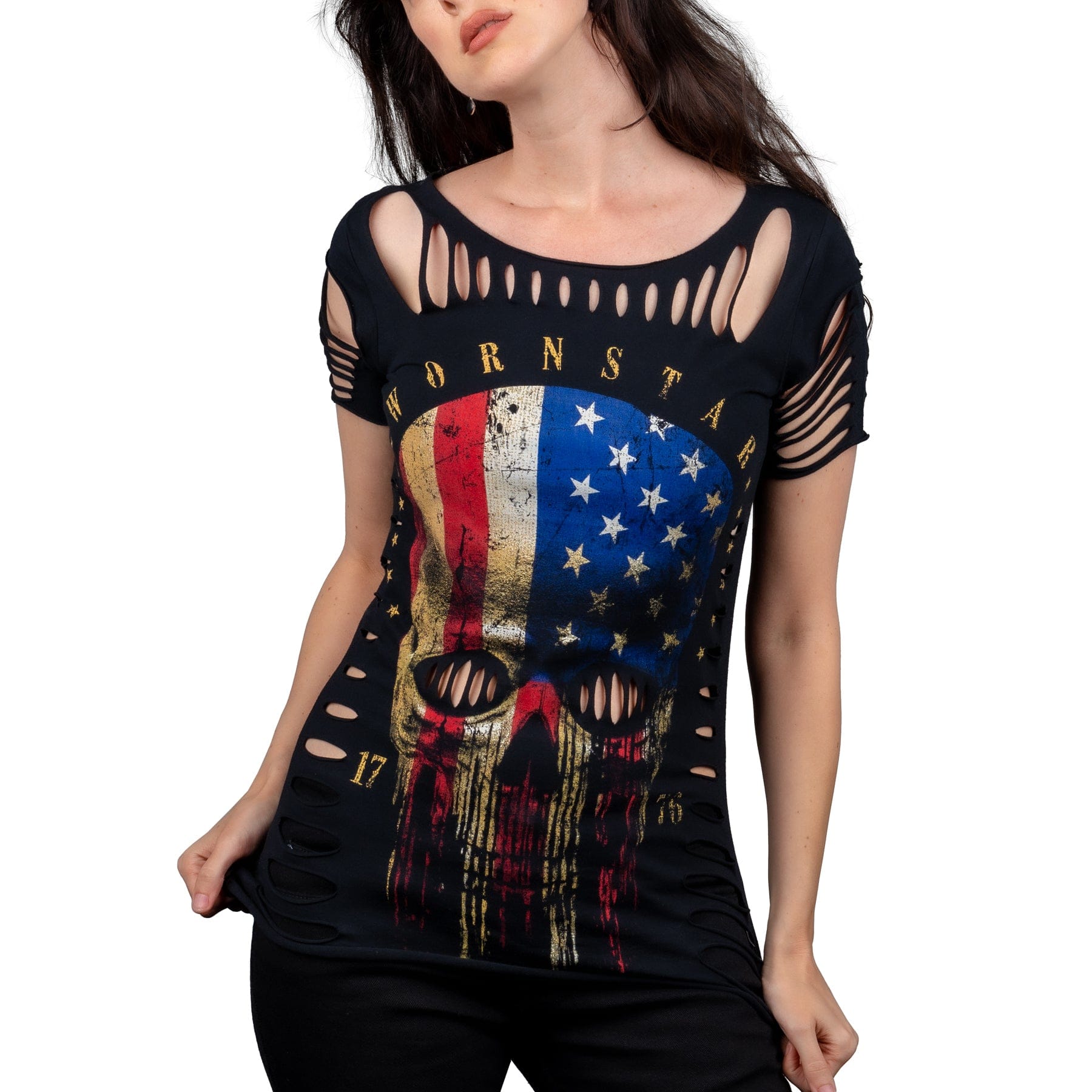 Wornstar Clothing Americoma Womens Tee