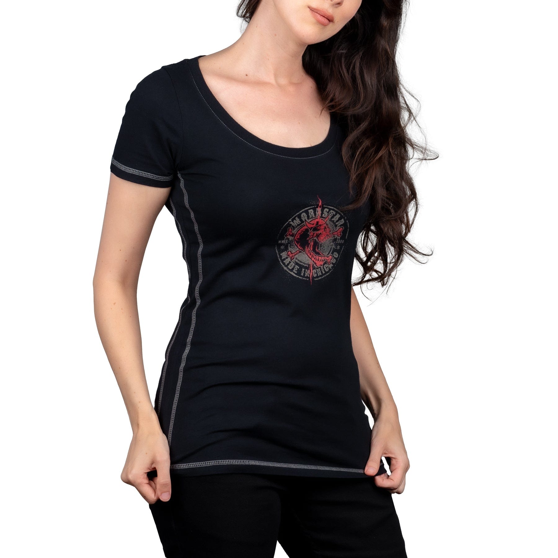 Wornstar Clothing Made In Chicago Womens Tee