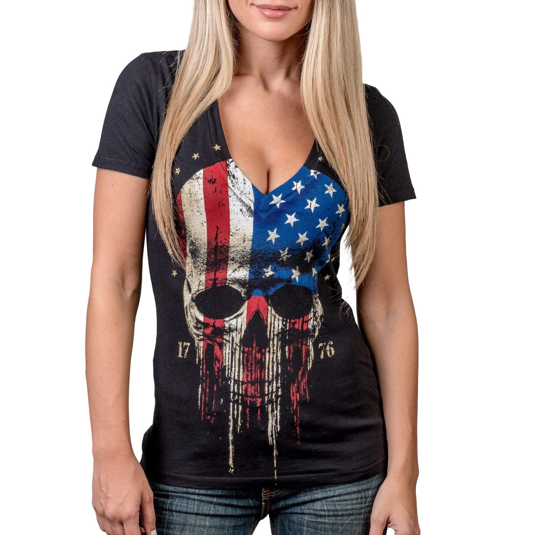 Wornstar Street Wear T-Shirt Americoma V-Neck Tee