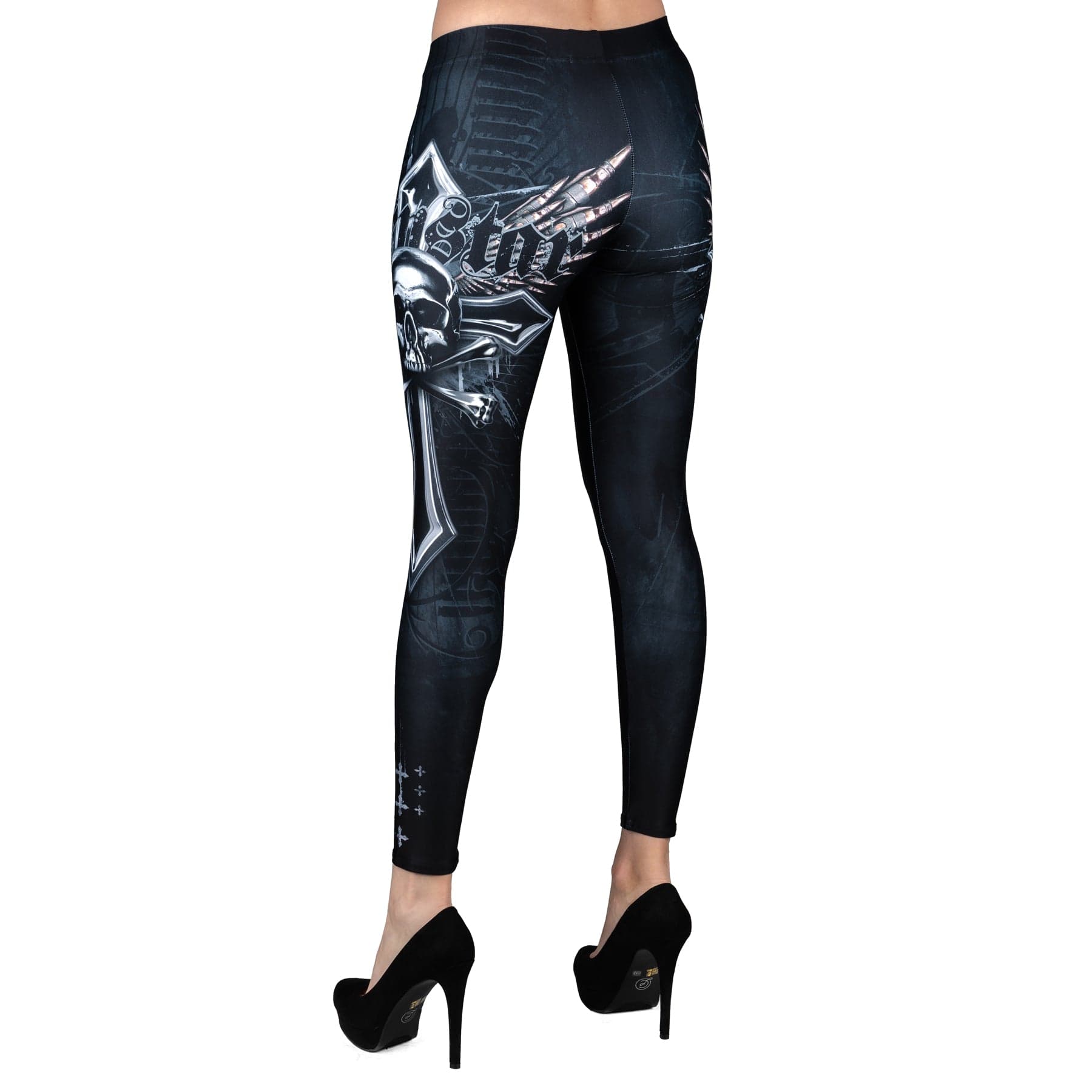 Wornstar Street Wear POD Leggings Bullet Saint Leggings