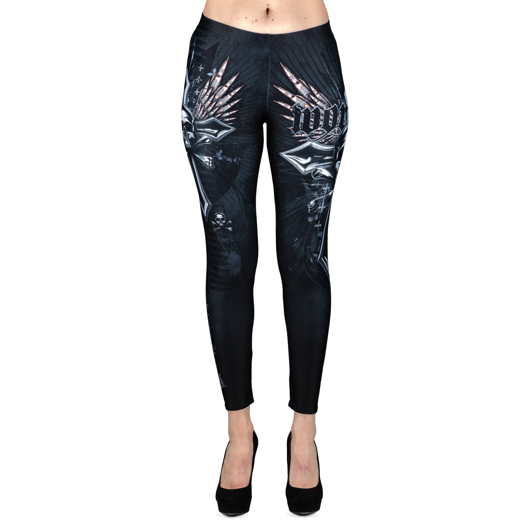 Wornstar Street Wear POD Leggings Bullet Saint Leggings