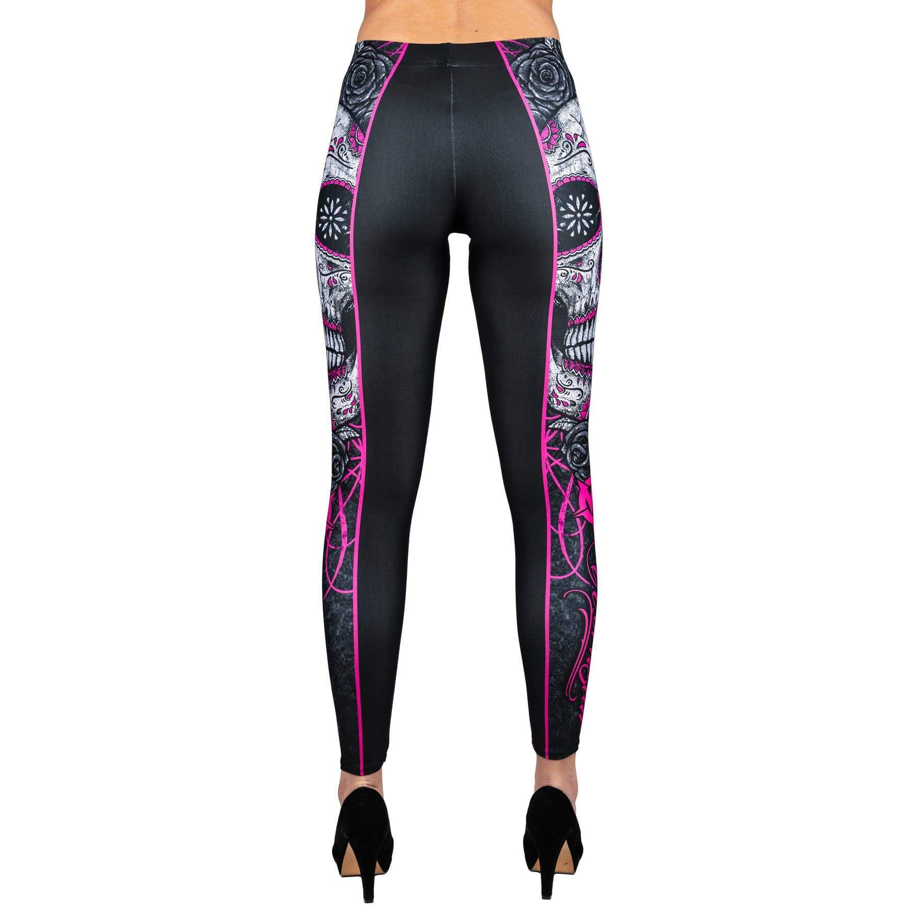 Wornstar Street Wear POD Leggings Calavera Leggings