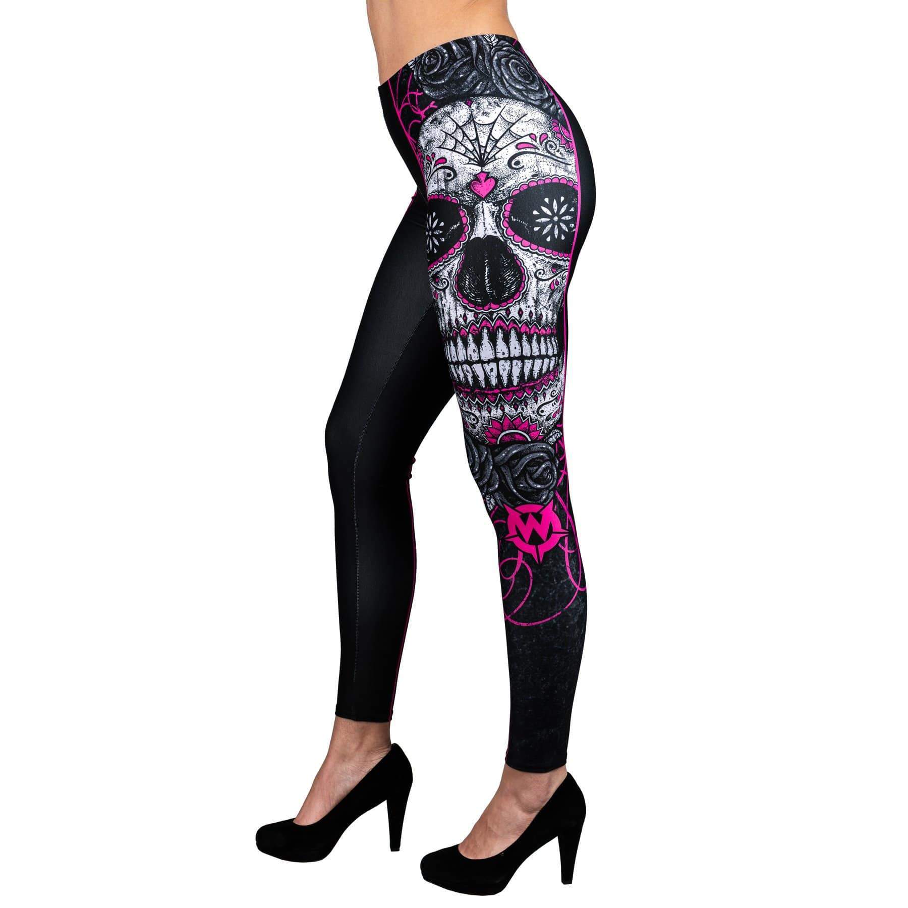 Wornstar Street Wear POD Leggings Calavera Leggings