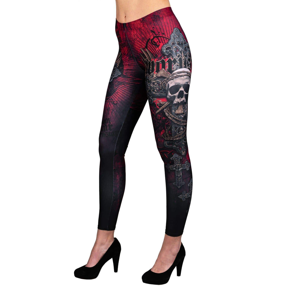 Wornstar Street Wear POD Leggings Resurrection Leggings