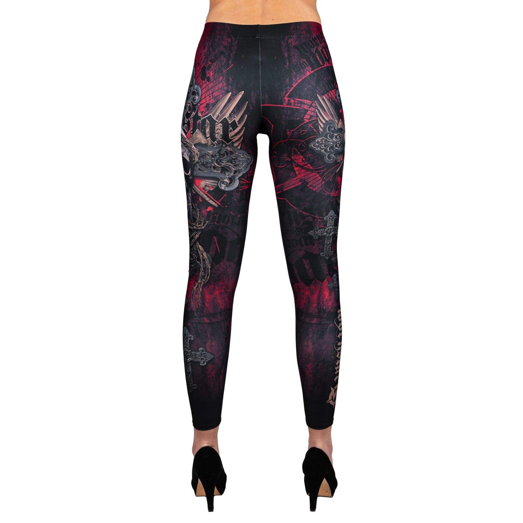 Wornstar Street Wear POD Leggings Resurrection Leggings